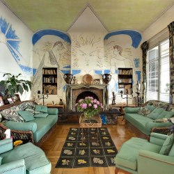 Villa Santo Sospir, decorated by artists Jean Cocteau and Picasso 5