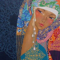 Талантливая художница из Казахстана Акжана Абдалиева 3