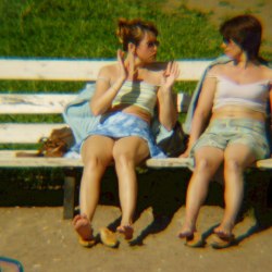 Girls on the bench 5