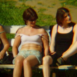 Girls on the bench 38