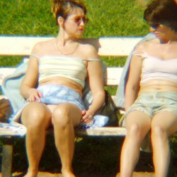 Girls on the bench 15