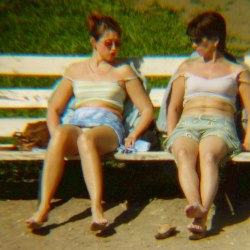 Girls on the bench 22