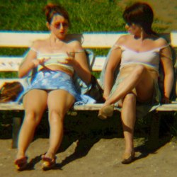 Girls on the bench 27