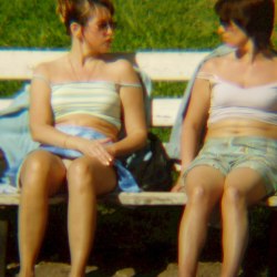 Girls on the bench 14