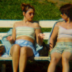 Girls on the bench 8