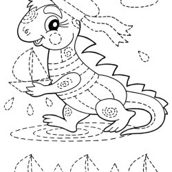 Dot coloring pages for young children 2