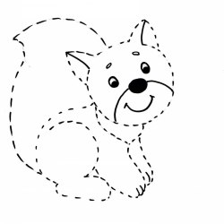 Dot coloring pages for young children 7