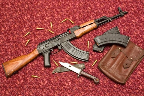 Kalashnikov assault rifle (50 photos)