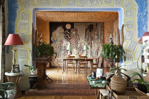 Villa Santo Sospir, decorated by artists Jean Cocteau and Picasso