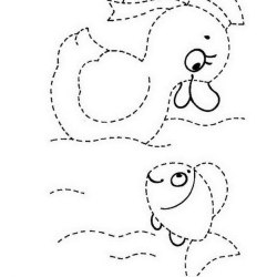 Dot coloring pages for young children 15