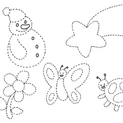 Dot coloring pages for young children 4