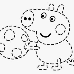 Dot coloring pages for young children 16