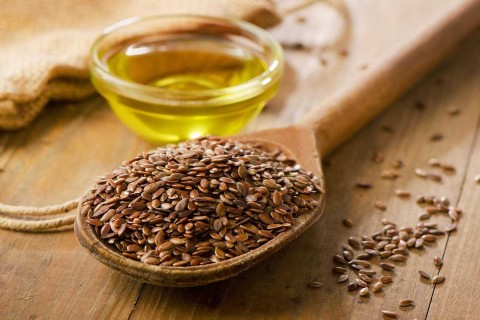 Infusion of flax seeds to cleanse blood vessels